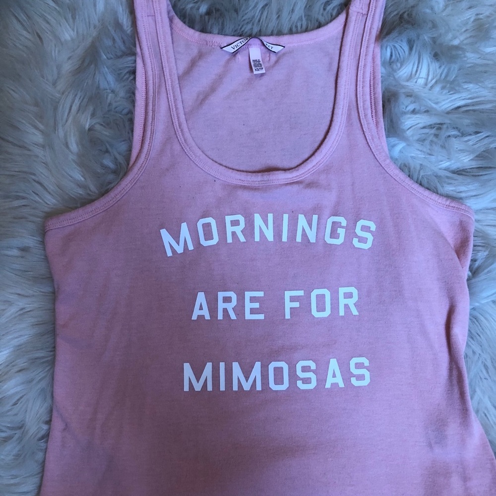 Mornings are for Mimosas tank